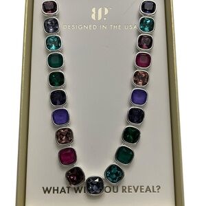 Bomb Party Jewel Candy Necklace- A Taste of Sparkle- Enchanted Sugarplum NIB